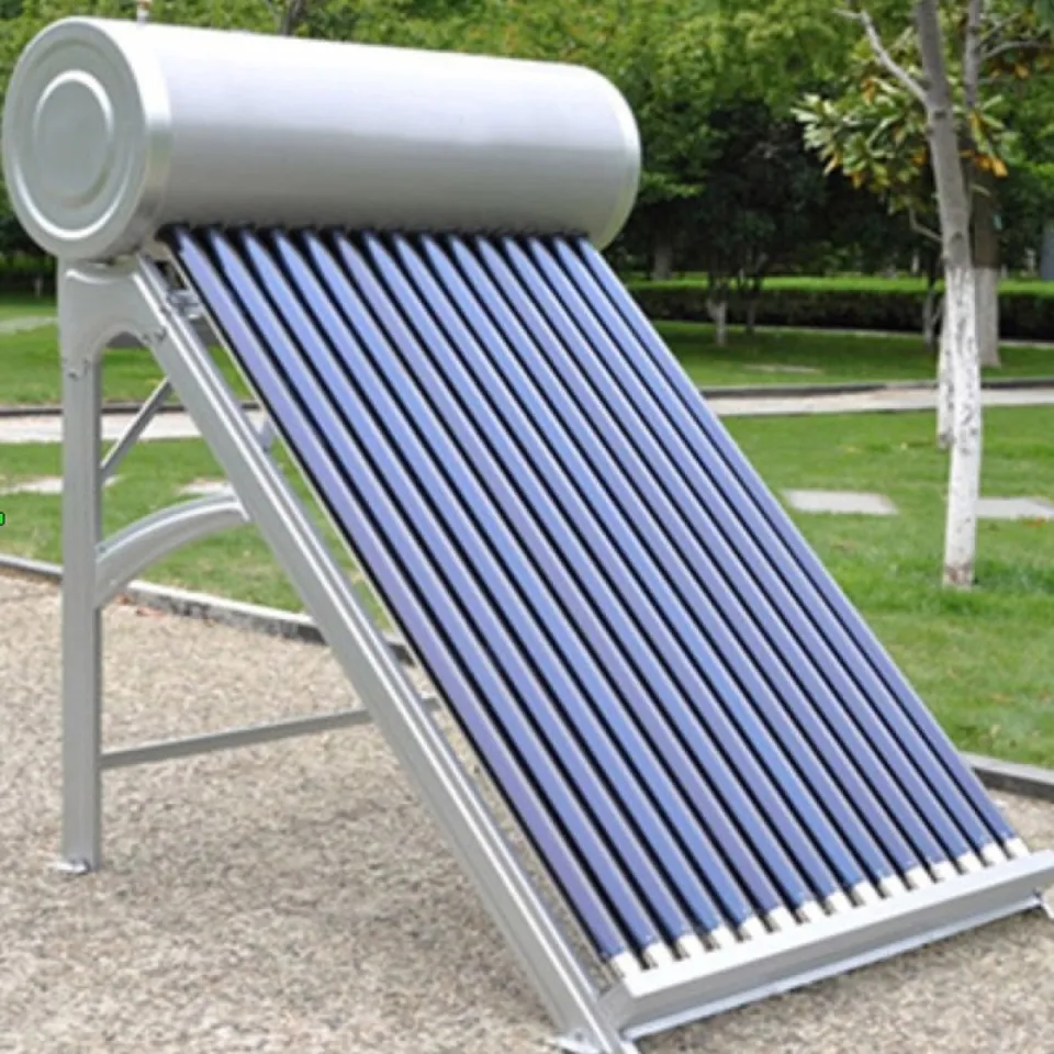 Panou solar presurizat cu heat pipe, boiler 100 L, 10 tuburi, controler TK7-Y, rezistență electrică
