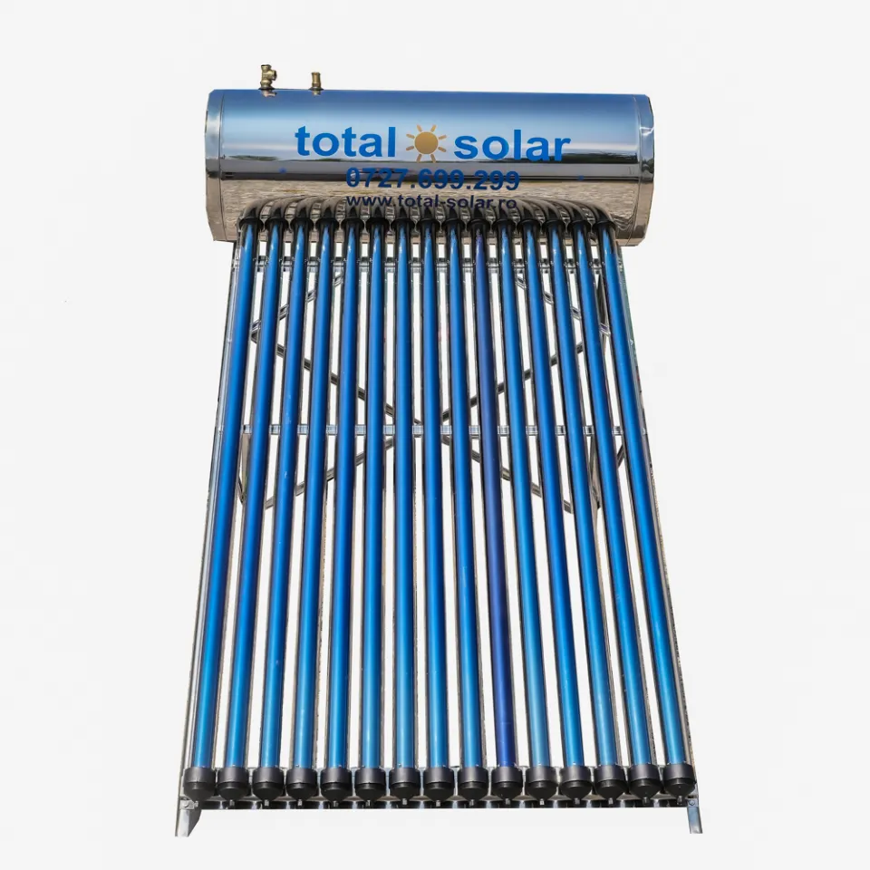 Panou solar presurizat cu heat pipe, boiler 120 L, 12 tuburi, controler TK7-Y, rezistență electrică