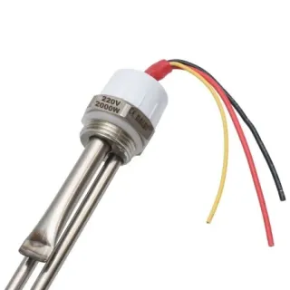 Rezistență electrică 2000 W, 220 V AC, 1 țol, pentru panouri presurizate