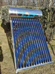 Panou solar nepresurizat, boiler 150 litri,15 tuburi, flotor 5 litri,inox - imagine 5