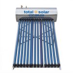 Panou solar apa calda presurizat, inox -15 tuburi vidate cu heat pipe cu boiler cu 150 litri, supapă antivid, supapă presiune/termică, supapă de sens anod de magneziu