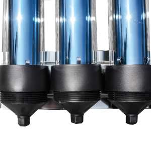 Panou solar apa calda presurizat, inox -12 tuburi vidate cu heat pipe, boiler cu 120 litri, supapă antivid, supapă presiune/termică, supapă de sens anod de magneziu - imagine 13